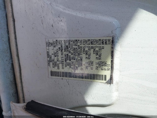 2006 NISSAN XTERRA 5N1AN08W26C528866 Photo 8
