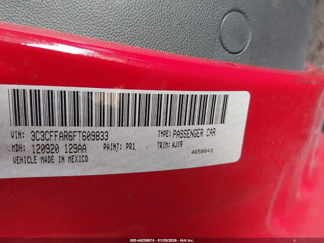 2015 FIAT 500 3C3CFFAR6FT609833 Photo 8