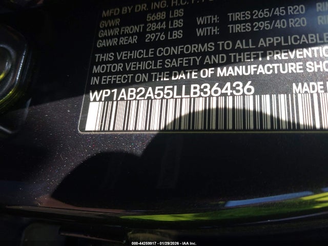 2020 PORSCHE MACAN WP1AB2A55LLB36436 Photo 8