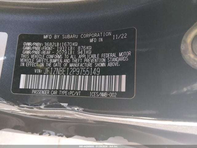 2023 TOYOTA GR86 JF1ZNBE12P9755149 Photo 8