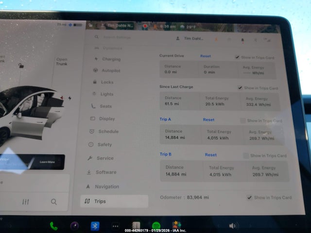 2020 Tesla Model Y Long Range Dual Motor All-wheel Drive მანქანა იყიდება აუქციონზე, vin: 5YJYGDEE6LF051602, აუქციონის ნომერი: 44260179
