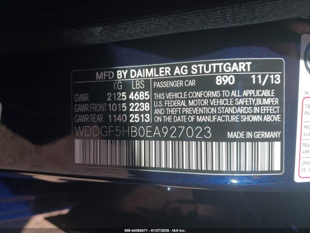 2014 MERCEDES-BENZ C 350 WDDGF5HB0EA927023 Photo 8