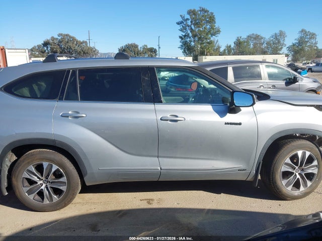5TDHBRCHXMS523418 Toyota Highlander Hybrid Xle