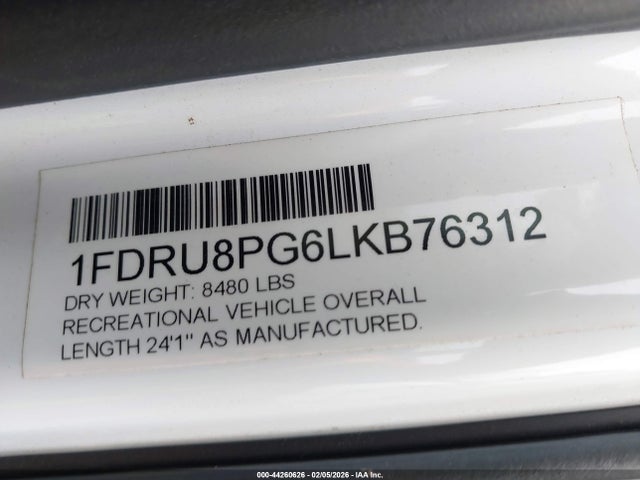 Ford Transit-350 Cutaway 2020 1FDRU8PG6LKB76312 Image 8