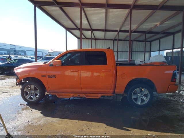 2015 Ram 1500 Sport მანქანა იყიდება აუქციონზე, vin: 1C6RR7MT1FS685432, აუქციონის ნომერი: 44260658
