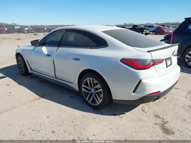 2022 Bmw 430i Gran Coupe მანქანა იყიდება აუქციონზე, vin: WBA63AV09NFL94793, აუქციონის ნომერი: 44260717