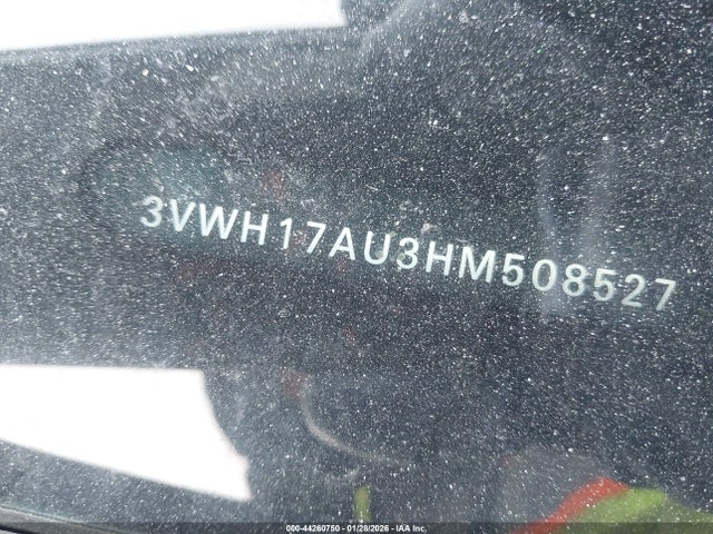 3VWH17AU3HM508527 Volkswagen GOLF ALLTRACK