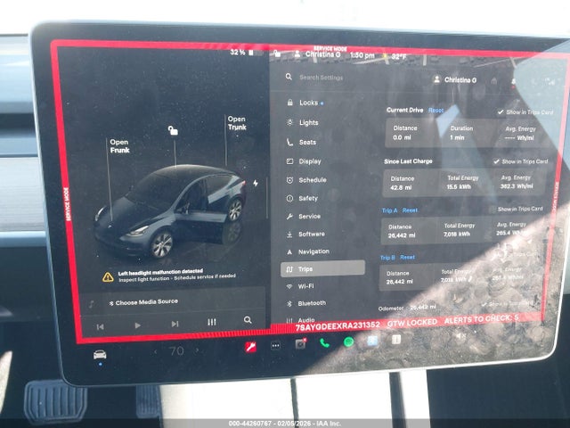 7SAYGDEEXRA231352 Tesla Model Y Long Range Dual Motor All-wheel Drive