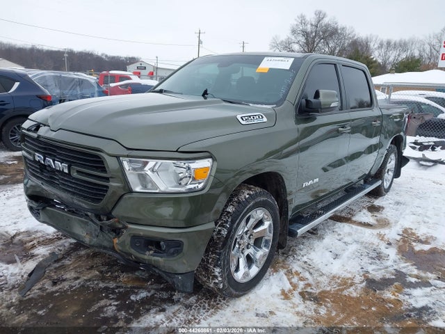 44260861 :رقم المزاد ، 1C6SRFFT3MN777565 vin ، 2021 Ram 1500 Big Horn  4x4 5'7 Box مزاد بيع