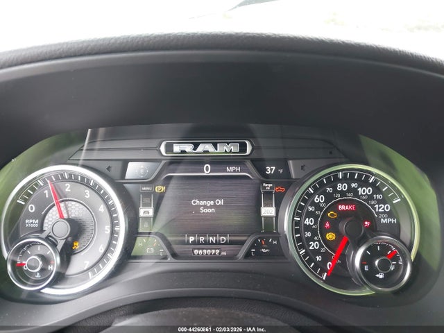 44260861 :رقم المزاد ، 1C6SRFFT3MN777565 vin ، 2021 Ram 1500 Big Horn  4x4 5'7 Box مزاد بيع