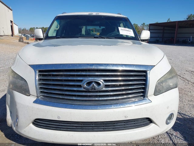 44260867 :رقم المزاد ، JN8AZ2NF0E9555038 vin ، 2014 Infiniti Qx80 مزاد بيع