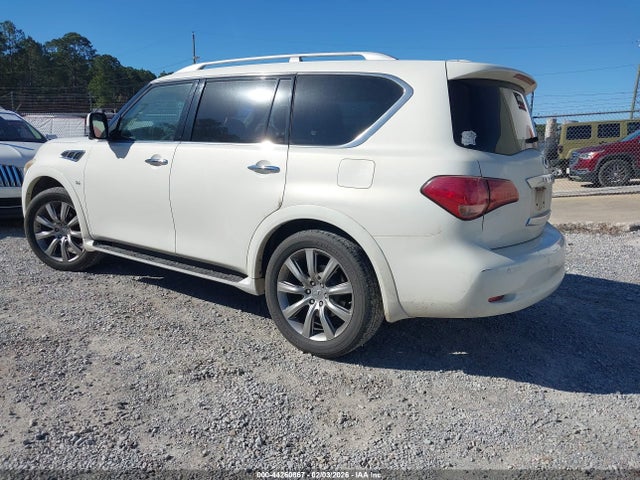 44260867 :رقم المزاد ، JN8AZ2NF0E9555038 vin ، 2014 Infiniti Qx80 مزاد بيع