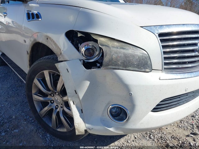 44260867 :رقم المزاد ، JN8AZ2NF0E9555038 vin ، 2014 Infiniti Qx80 مزاد بيع