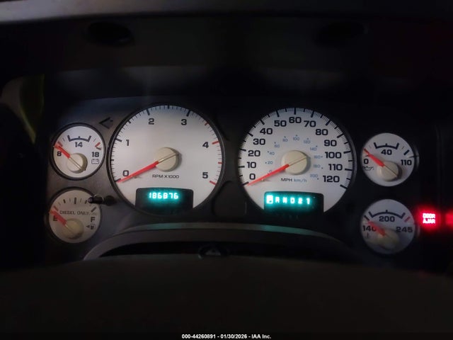 44260891 :رقم المزاد ، 3D7KS28C65G775814 vin ، 2005 Dodge Ram 2500 Slt/laramie مزاد بيع