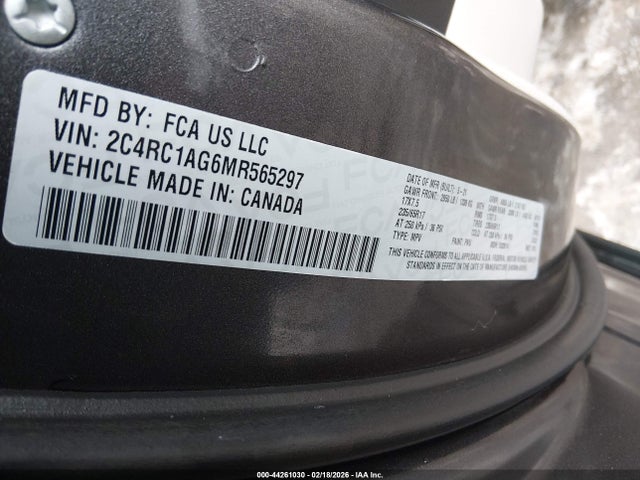2021 CHRYSLER VOYAGER 2C4RC1AG6MR565297 Photo 8