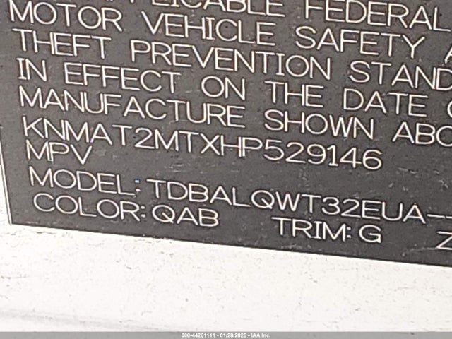 Nissan ROGUE SV 2017 KNMAT2MTXHP529146 Image 9
