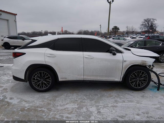 Aukcja sprzedaży 2021 Lexus Rx 450h F Sport Handling, vin: 2T2YGMDA3MC062475, numer aukcji: 44261218