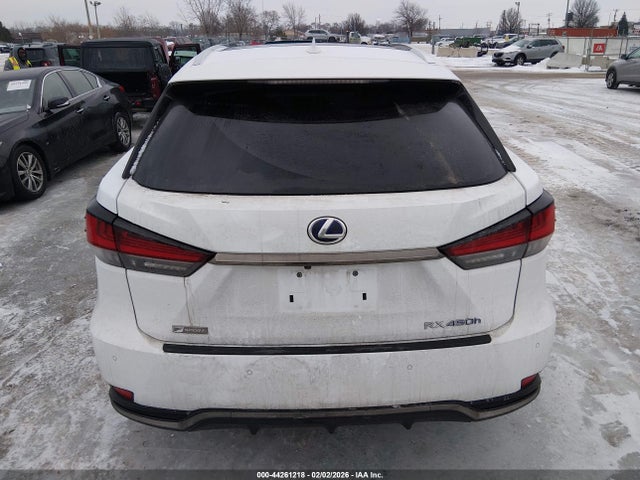Aukcja sprzedaży 2021 Lexus Rx 450h F Sport Handling, vin: 2T2YGMDA3MC062475, numer aukcji: 44261218