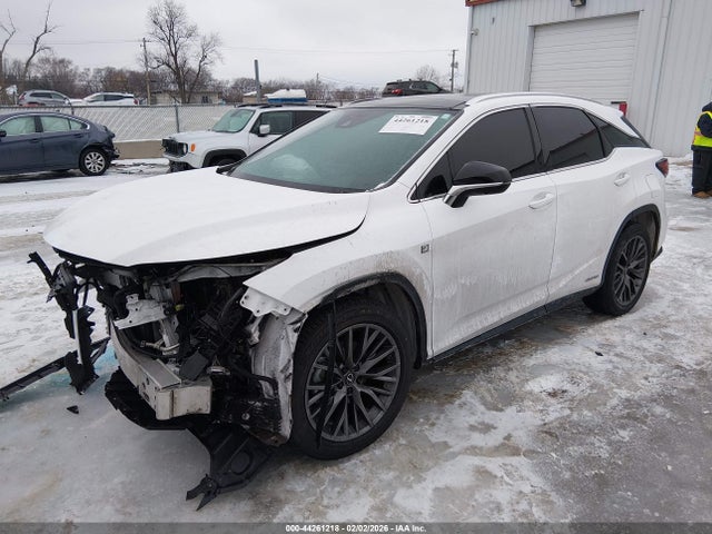 Aukcja sprzedaży 2021 Lexus Rx 450h F Sport Handling, vin: 2T2YGMDA3MC062475, numer aukcji: 44261218