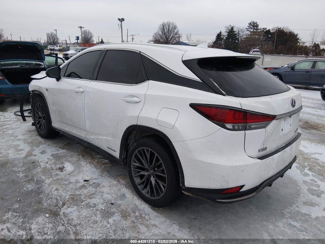Aukcja sprzedaży 2021 Lexus Rx 450h F Sport Handling, vin: 2T2YGMDA3MC062475, numer aukcji: 44261218
