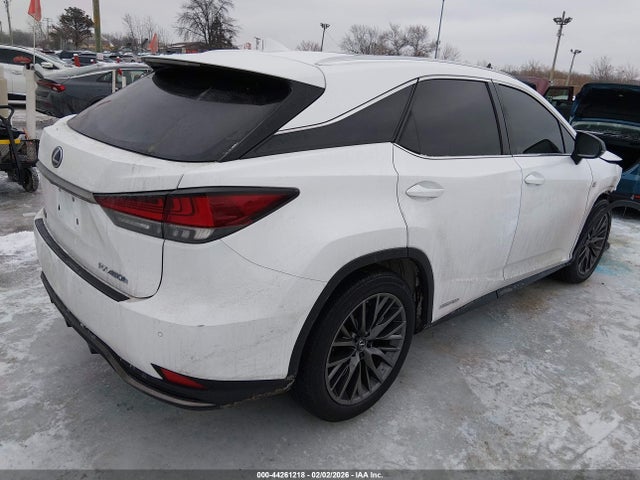 Aukcja sprzedaży 2021 Lexus Rx 450h F Sport Handling, vin: 2T2YGMDA3MC062475, numer aukcji: 44261218