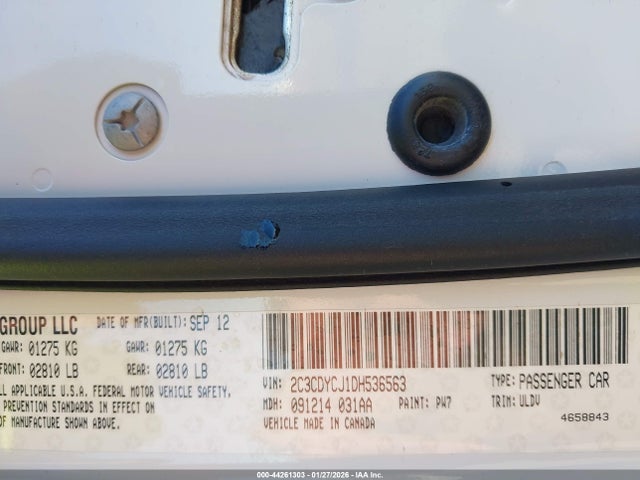 2013 DODGE CHALLENGER 2C3CDYCJ1DH536563 Photo 8