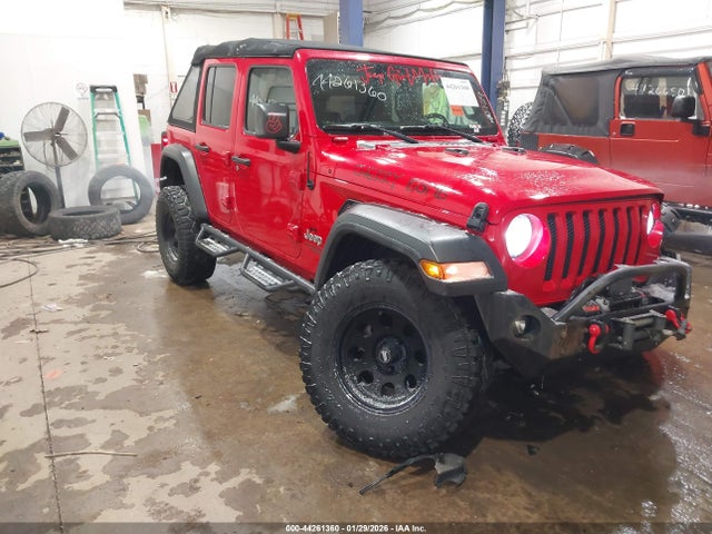 2018 JEEP WRANGLER UNLIMITED 1C4HJXDG0JW320580