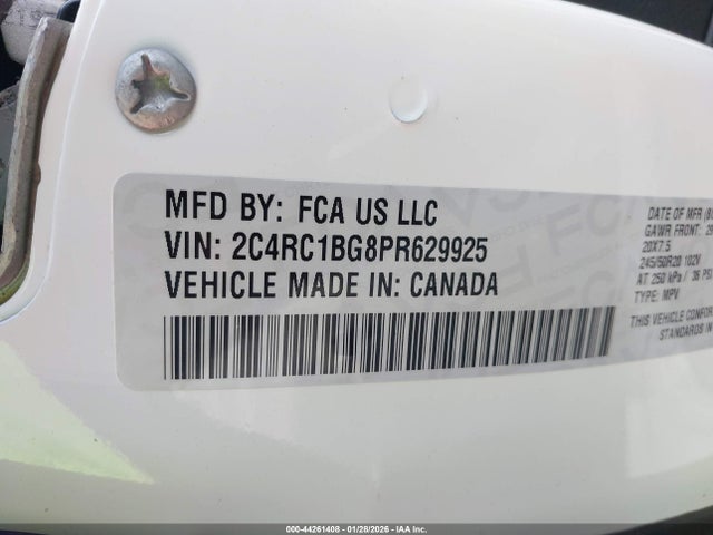 2023 CHRYSLER PACIFICA 2C4RC1BG8PR629925 Photo 8
