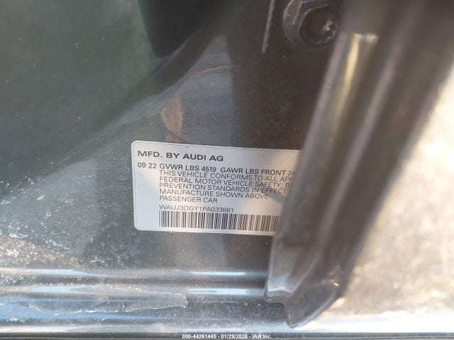 2023 AUDI S3 WAUJ3DGY1PA033881 Photo 8