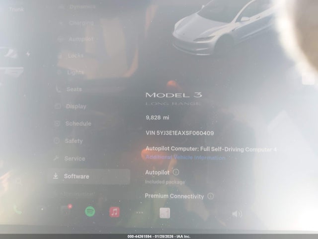 2025 TESLA MODEL 3 5YJ3E1EAXSF060409 Photo 6