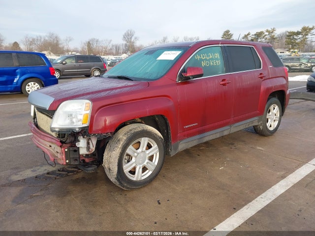 44262101 :رقم المزاد ، 2GKALMEK0G6177070 vin ، 2016 Gmc Terrain Sle-1 مزاد بيع