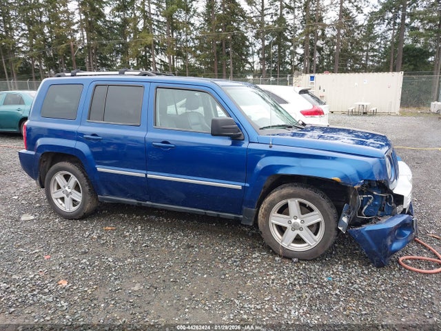 Продажа на аукционе авто 2010 Jeep Patriot Limited, vin: 1J4NF4GB0AD577733, номер лота: 44262424