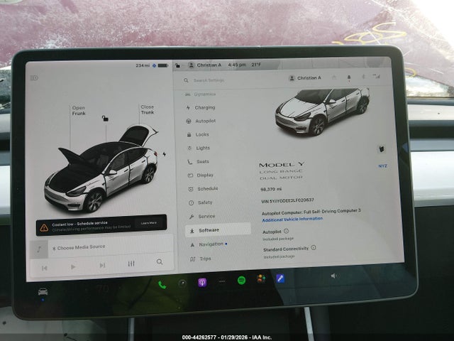 2020 TESLA MODEL Y 5YJYGDEE2LF020637 Photo 6