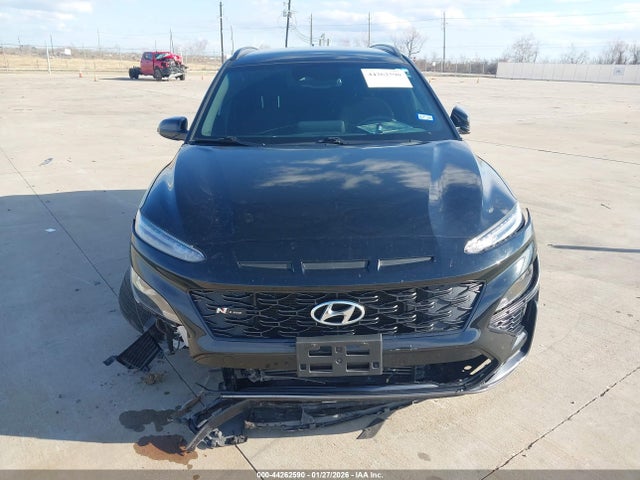 2022 Hyundai Kona N Line მანქანა იყიდება აუქციონზე, vin: KM8K3CA34NU869853, აუქციონის ნომერი: 44262590