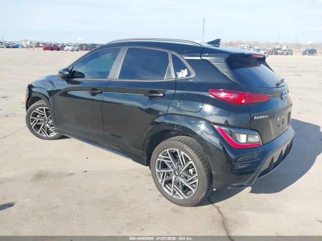 2022 Hyundai Kona N Line მანქანა იყიდება აუქციონზე, vin: KM8K3CA34NU869853, აუქციონის ნომერი: 44262590