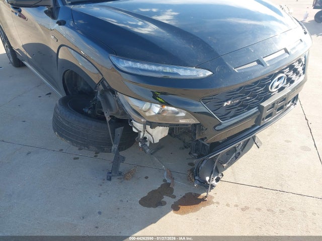 2022 Hyundai Kona N Line მანქანა იყიდება აუქციონზე, vin: KM8K3CA34NU869853, აუქციონის ნომერი: 44262590