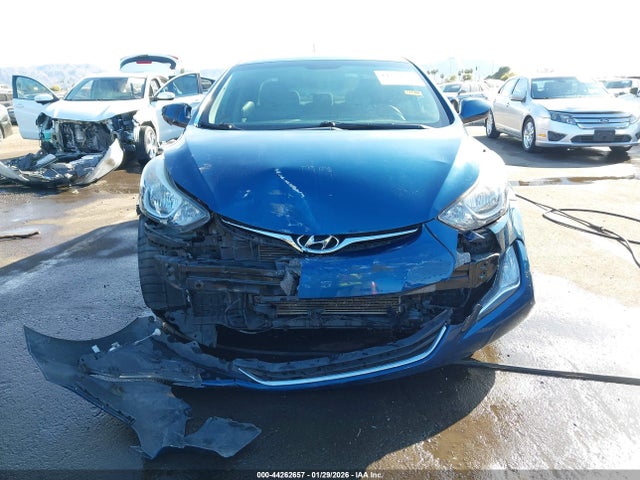KMHDH4AE9FU277674 Hyundai ELANTRA SE