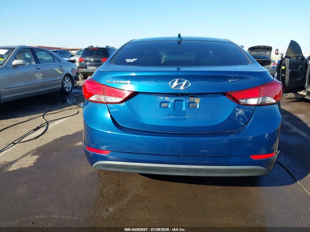 KMHDH4AE9FU277674 Hyundai ELANTRA SE