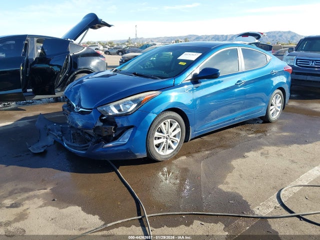 KMHDH4AE9FU277674 Hyundai ELANTRA SE