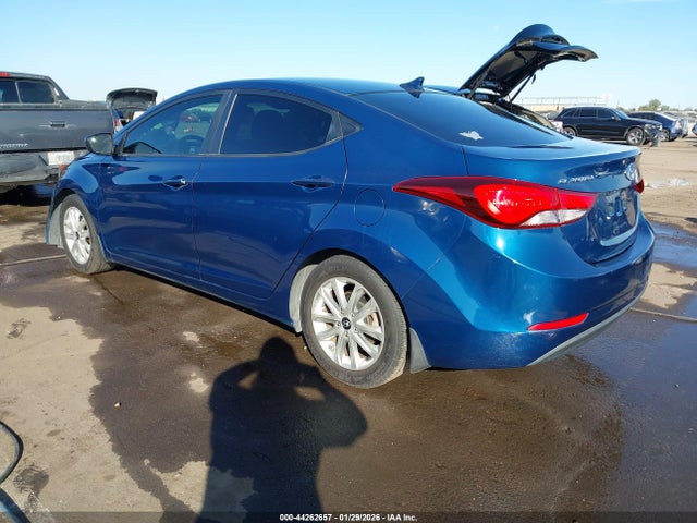 KMHDH4AE9FU277674 Hyundai ELANTRA SE