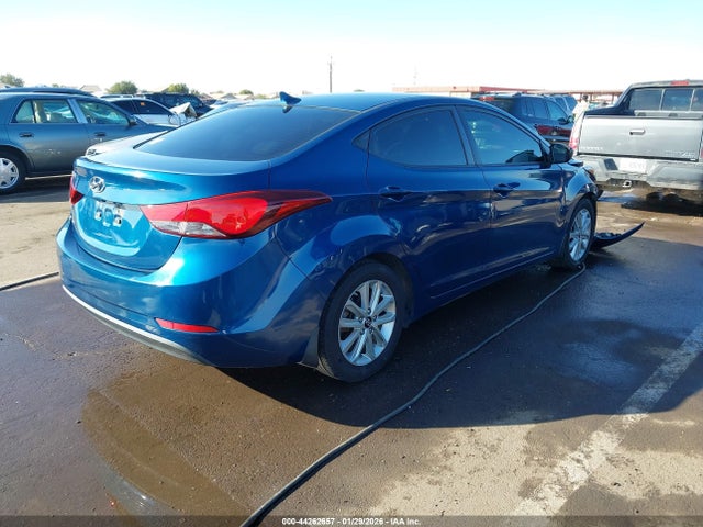 KMHDH4AE9FU277674 Hyundai ELANTRA SE
