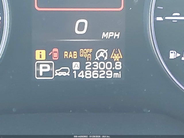 44262682 :رقم المزاد ، 4S4BTAPC4L3123062 vin ، 2020 Subaru Outback Touring مزاد بيع