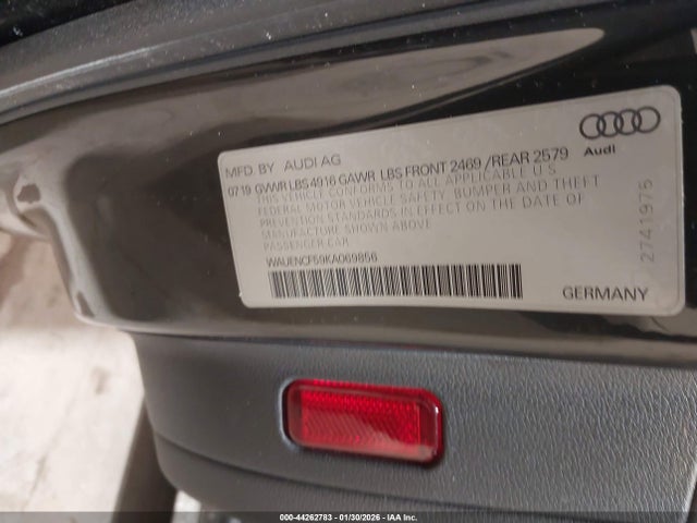 2019 AUDI A5 WAUENCF59KA069856 Photo 8