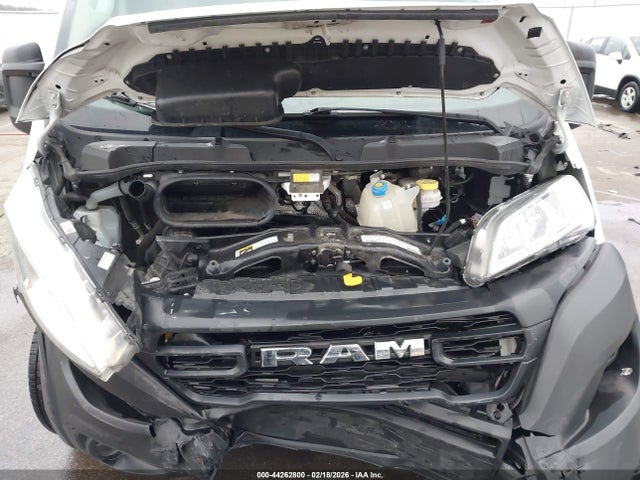 44262800 :رقم المزاد ، 3C6LRVDG2PE524976 vin ، 2023 Ram Promaster 2500 High Roof 159 Wb مزاد بيع