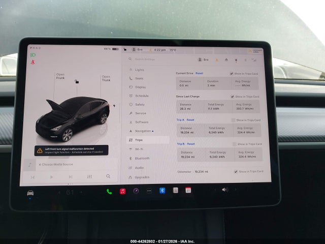 Продаж на аукціоні авто 2024 Tesla Model Y Rwd, vin: 7SAYGDED8RF005899, номер лоту: 44262802