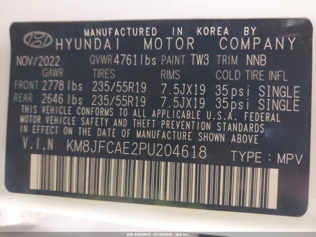 Hyundai Tucson N Line 2023 KM8JFCAE2PU204618 Image 9