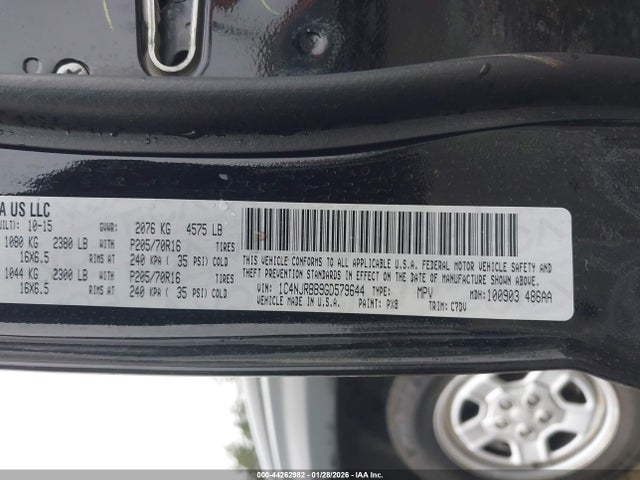 1C4NJRBB9GD579644 Jeep Patriot Sport