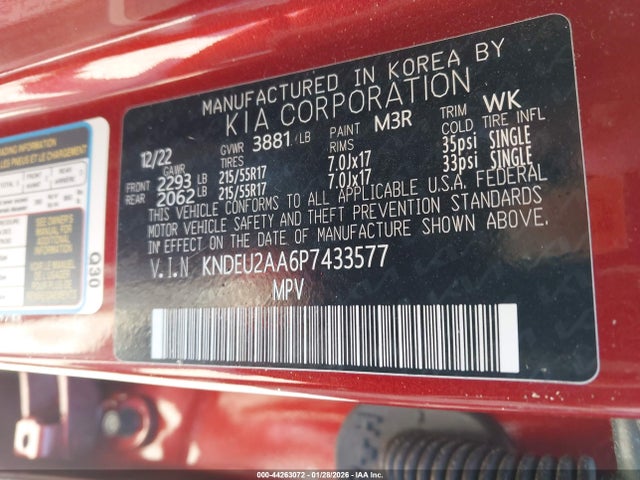 2023 KIA SELTOS KNDEU2AA6P7433577 Photo 8