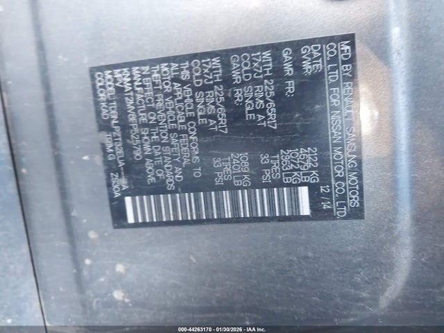 Nissan ROGUE S 2015 KNMAT2MV8FP525790 Image 9