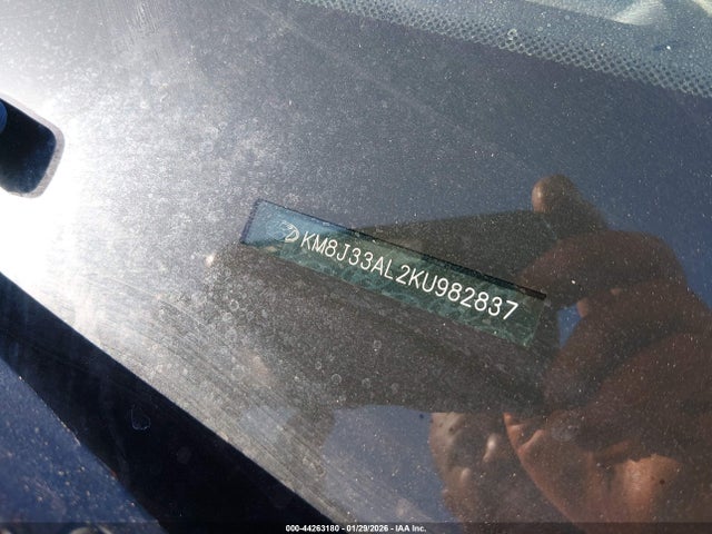KM8J33AL2KU982837 Hyundai TUCSON SEL